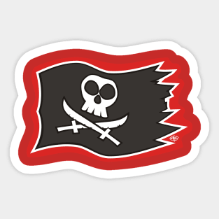 Pirate Flag Sticker